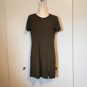 BP. Brand army green tshirt dress size M